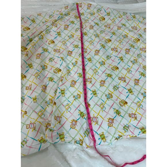 Vintage 80’s Shirt Tales / Critter Sitters Baby Crib Sheet Hallmark Cards Inc. - Picture 5 of 9